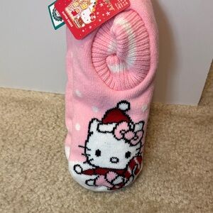 Hello Kitty Pink Slipper Socks